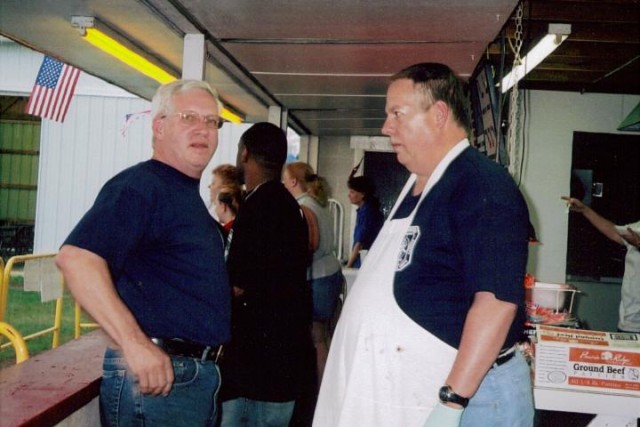 Dennis Bellevou and Jim Kurtz